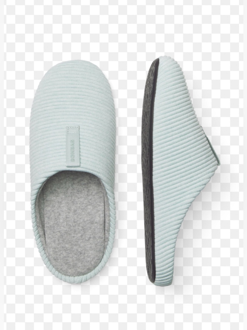 Bombas Nest Slippers Mist Green Donegal Women’s Sz 8